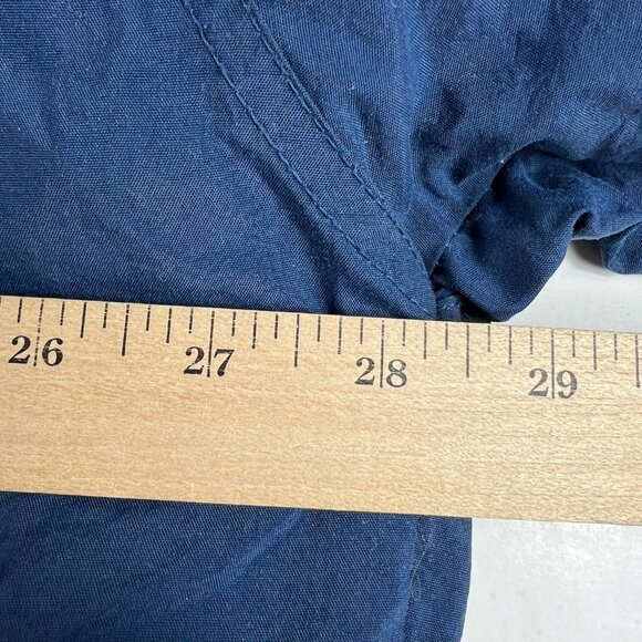 VTG 90s Starter Pro Line Chicago Bears Bomber Jacket Extra Large Blue Full Zip - Picture 15 of 16